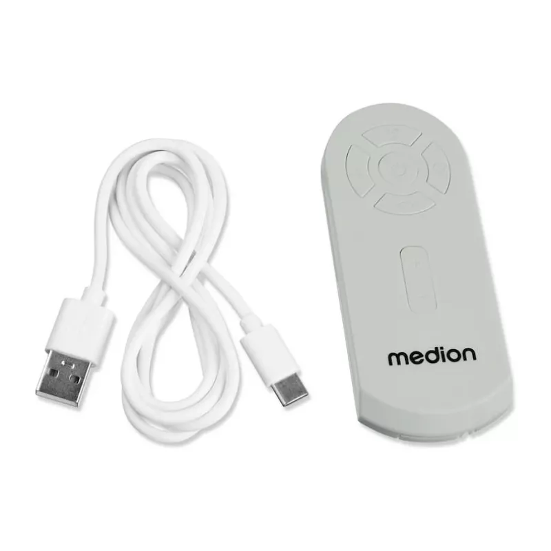 MEDION LIFE Camping Fan E10 TF (MD 12065) Grey/White