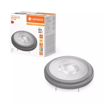 OSRAM AR111 50 40 7.4W 930 G53 S LED Reflector Lamp 450 lm 3000K G53 Dimmable