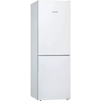 Bosch KGV33VWEA Brīvi stāvošs ledusskapis ar saldētavu, 288 L, Balts, Energoklase E