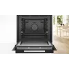 Bosch HMG976KB1 Series 8 Iebūvējamā mikroviļņu krāsns ar tvaika palīdzību, 71L, Melna