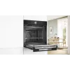 Bosch HMG976KB1 Series 8 Iebūvējamā mikroviļņu krāsns ar tvaika palīdzību, 71L, Melna