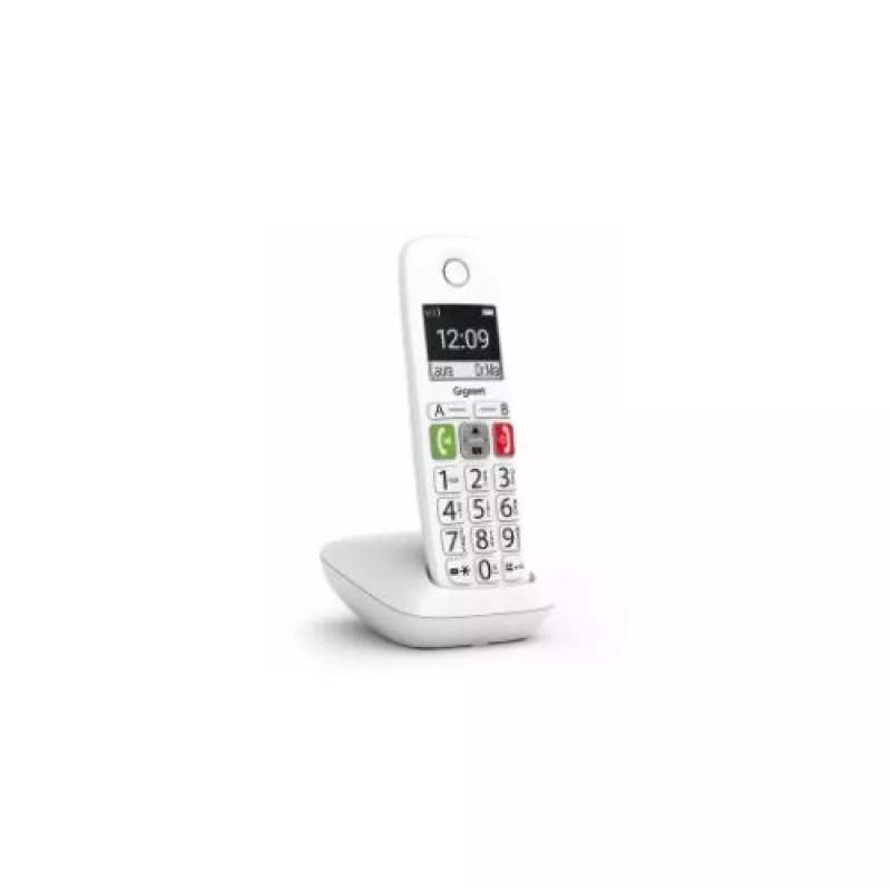 Gigaset E290 Duo Bezvadu DECT Telefons Balts