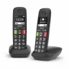 Gigaset E290 Duo DECT/Analogue Cordless Phone Black - 2 Handsets
