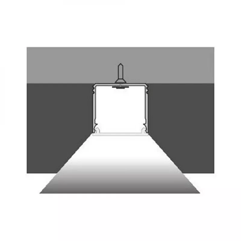 Brumberg 53381262 AB-Profil QUALITYFLEX Aluminium LED Profils 2000mm