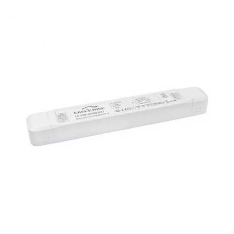 Brumberg 17252000 LED barošanas bloks, taisnstūrveida, balts, DALI-2, 150W, 24V DC