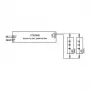 Brumberg 17252000 LED barošanas bloks, taisnstūrveida, balts, DALI-2, 150W, 24V DC