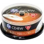 Verbatim DVHP69312PLG CD-RW diski 25 gab. vārpstā (kūkas kastīte) 700 MB 80 min 12x pārrakstāmi