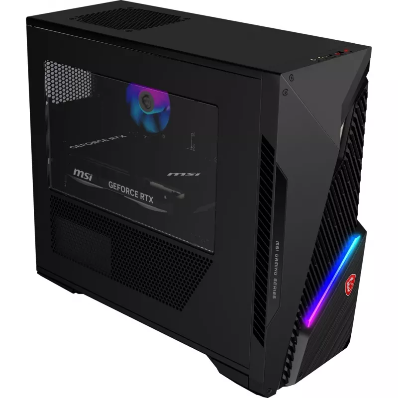 MSI MAG Infinite S3 14NVP5-2822XEU Gaming Desktop PC - Intel Core i5-14400F, 16GB DDR5, 1TB SSD, NVIDIA GeForce RTX 5070 12GB, Wi-Fi 6E, Bluetooth 5.3, 500W PSU, Black, No OS, 2-Year Warranty