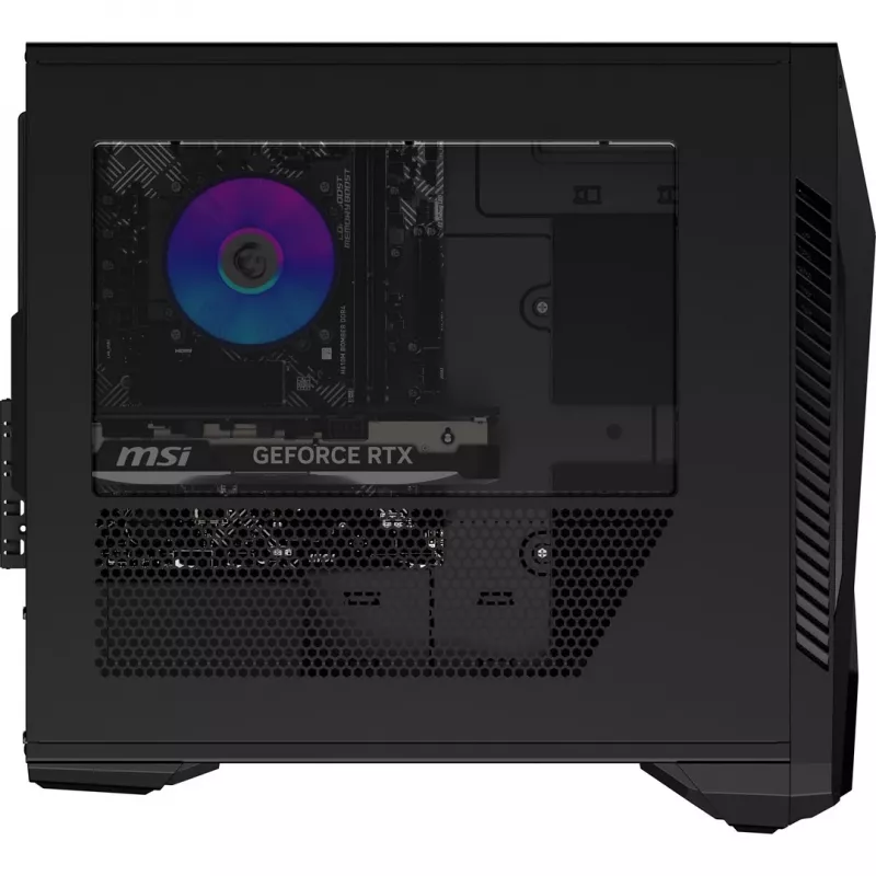 MSI MAG Infinite S3 14NVP5-2822XEU Gaming Desktop PC - Intel Core i5-14400F, 16GB DDR5, 1TB SSD, NVIDIA GeForce RTX 5070 12GB, Wi-Fi 6E, Bluetooth 5.3, 500W PSU, Black, No OS, 2-Year Warranty