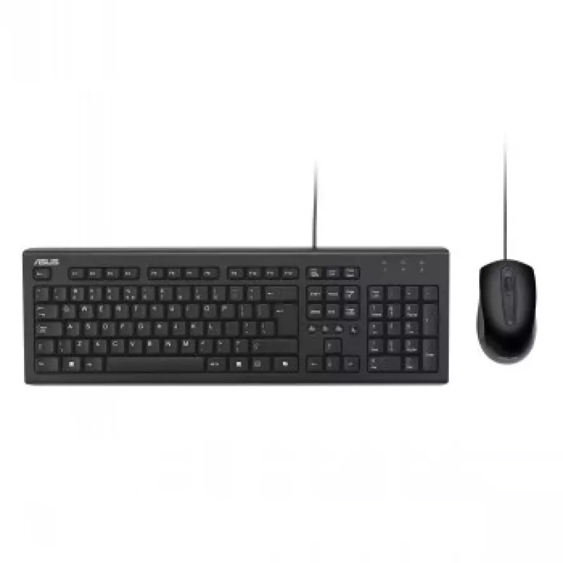 ASUS tastatūras un peles komplekts U2000 igauņu QWERTY vadu komplekts