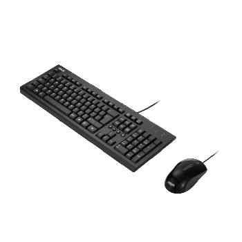 ASUS tastatūras un peles komplekts U2000 igauņu QWERTY vadu komplekts