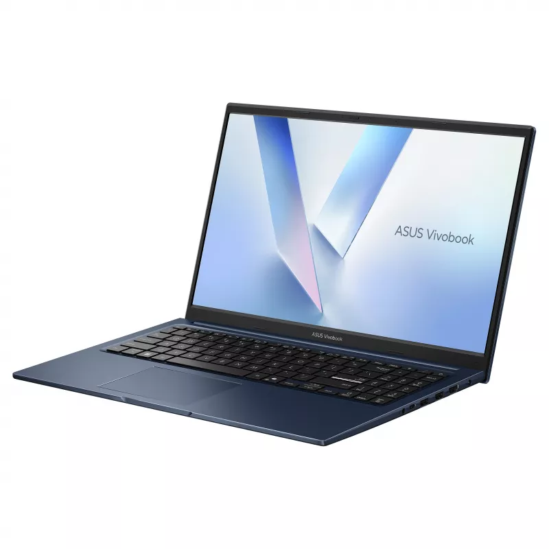 ASUS Vivobook 15 X1504MA-ISSBQ870W klēpjdators, 15,6 collu Full HD IPS, Intel Core 5 315, 8GB DDR5, 512GB SSD, Windows 11 Home, franču AZERTY tastatūra
