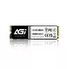 AGI TECHNOLOGY 512GB M.2 2280 PCIe Gen3 x4 NVMe SSD, 3000MB/s Read, 1400MB/s Write