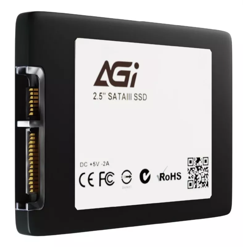AGI Technology 256GB SATA III 2.5 collu iekšējais SSD - 530MB/s lasīšana, 510MB/s rakstīšana
