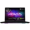 GIGABYTE AORUS MASTER 16 6YJM5DEE65SP klēpjdators, 16 collu WQXGA OLED 240Hz, AMD Ryzen 9 9955HX3D, 32GB DDR5, 2TB SSD, GeForce RTX 5080 16GB, Windows 11 Pro, vācu tastatūra