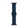 Evelatus Apple Watch 42/44/45mm Silicone Loop Watch Strap (S/M 110mm) Blue