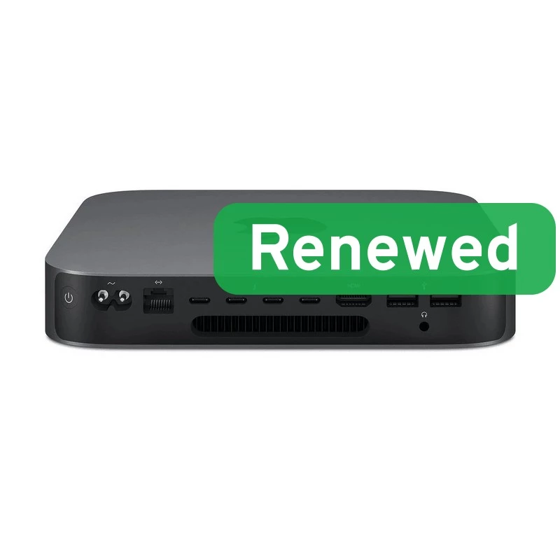 Apple Renewed Grade A Mac mini A1993 Intel Core i7-8700B 32GB RAM 512GB SSD Intel UHD Graphics 630