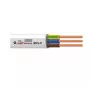 BVV-P 2x2.5 mm² Flat Power Cable White 100 m