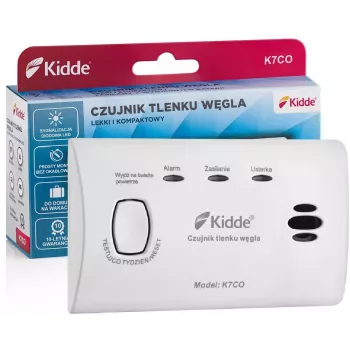 Kidde K7CO Oglekļa monoksīda detektors ar digitālo LCD displeju