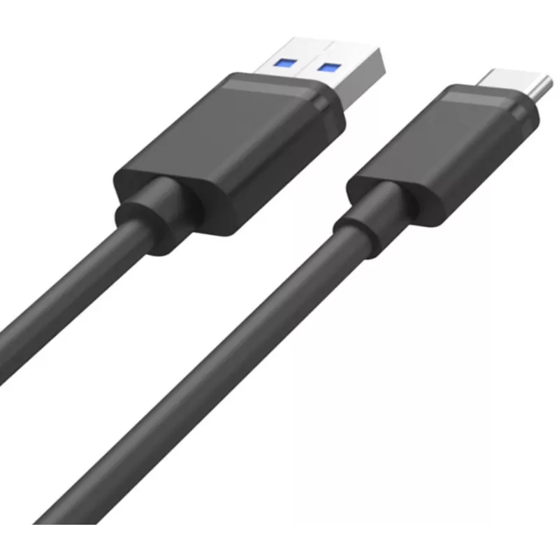 UNITEK USB 3.1 Type-A to Type-C kabelis 0,5m Melns