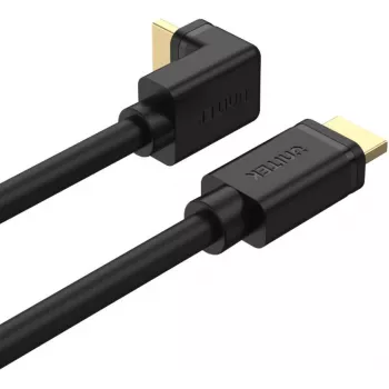 UNITEK Y-C1009 HDMI 2.0 kabelis ar 270 grādu leņķi 4K 3m Melns
