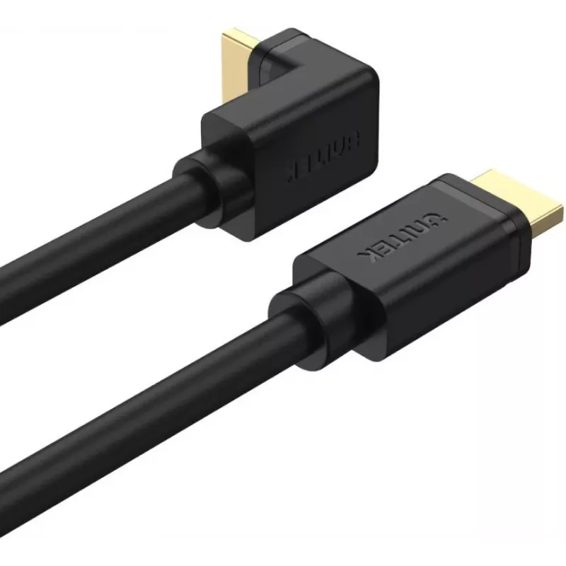 UNITEK Y-C1009 HDMI 2.0 kabelis ar 270 grādu leņķi 4K 3m Melns