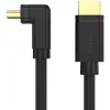 UNITEK Y-C1009 HDMI 2.0 kabelis ar 270 grādu leņķi 4K 3m Melns