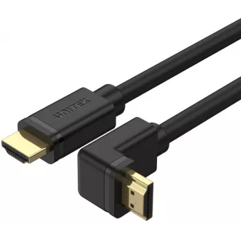 UNITEK Y-C1009 HDMI 2.0 kabelis ar 270 grādu leņķi 4K 3m Melns