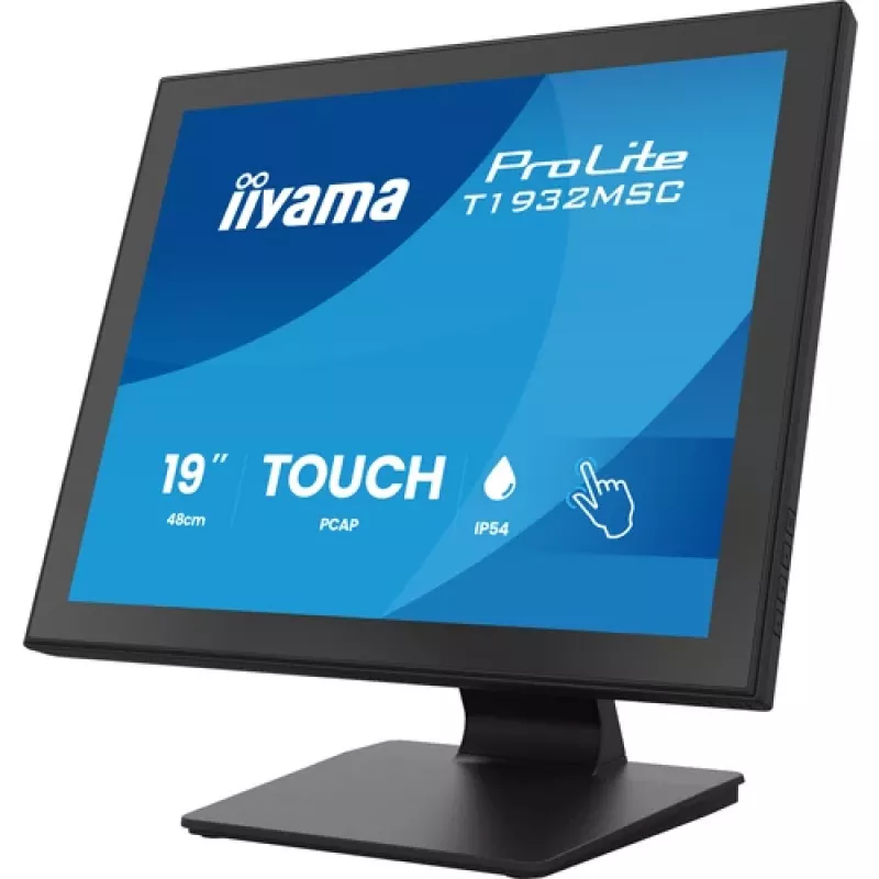IIYAMA T1932MSC-B2S 19 inch IPS LED Touch Monitor - Melns