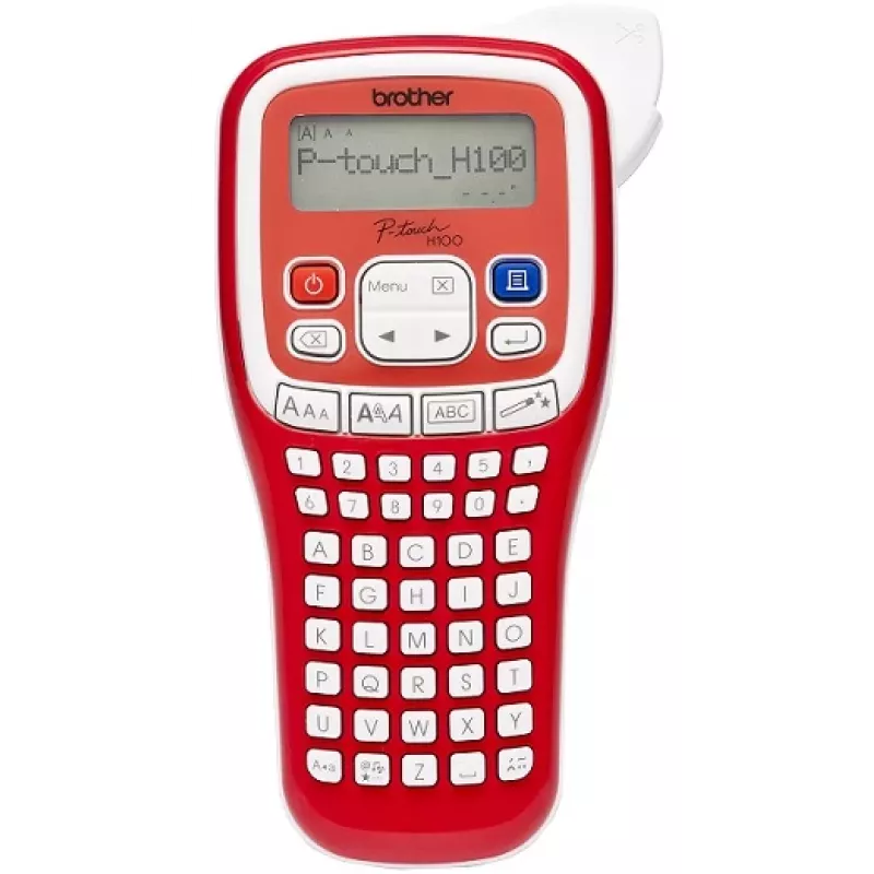 Brother PT-H100R etiķešu printeris, termopārnese, 180 dpi, balts/sarkans