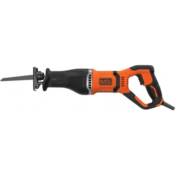 Black & Decker BES301-QS zāģis ar atpakaļgaitas kustību 2800 spm 750 W Melns, Oranžs