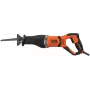 Black & Decker BES301-QS zāģis ar atpakaļgaitas kustību 2800 spm 750 W Melns, Oranžs