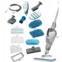 Black & Decker Steam-Mop + SteaMitt 2-in-1 tvaika mops un rokas tvaikonis 1600 W 0.5 L Pelēks
