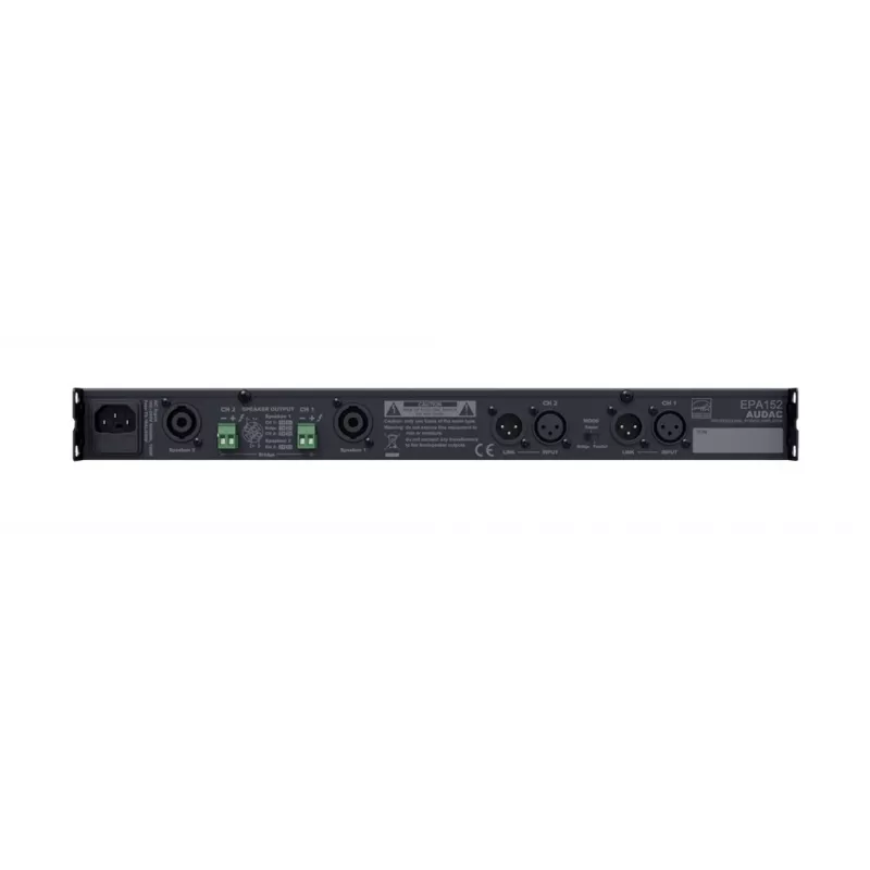 AUDAC EPA152 Audio pastiprinātājs 2.0 kanāli Melns