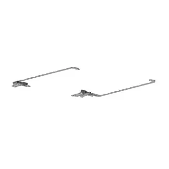 HP L52009-001 Hinge Kit HP 15-DW/15-DY/15-DA/15-DB/250 G7/255 G7 sērijai - Kreisais un labais displeja eņģes - Melns/Sudrabs