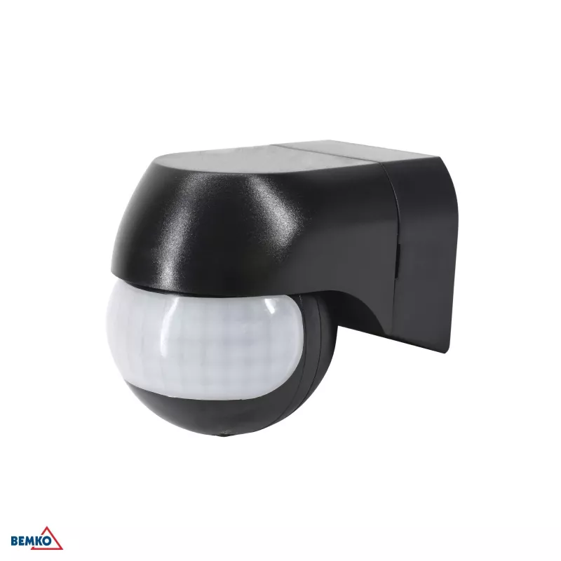 BEMKO PIR Motion Sensor 800W 180° Black