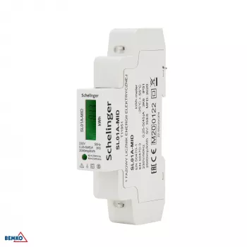 SCHELINGER A31-SL01A-MID Single-Phase Energy Meter MID 45A