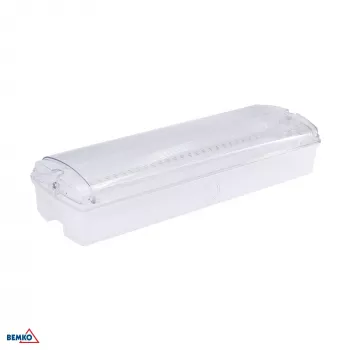 LUXMENA GALER 3H 3.5W IP65 Emergency Surface-Mounted Luminaire with Pictogram Set