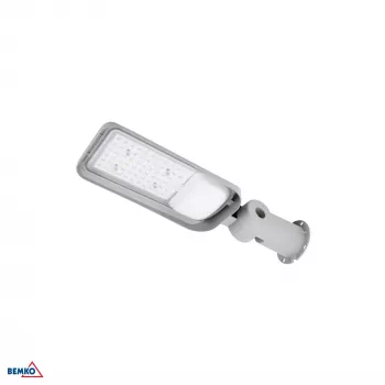 BEMKO JAZMIN LED ielu gaismeklis 50W 4000K 6750lm IP65 Gaiši Pelēks