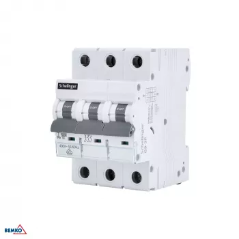 SCHELINGER Miniature Circuit Breaker 10kA 3P B 20A VDE