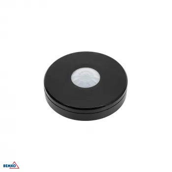 BEMKO PIR kustības sensors 1000W 360° IP65 Melns