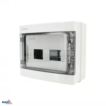 SCHELINGER A80-RHN-IP65-NPE-12P Virsmas montāžas hermētiskais sadales skapis IP65 12N+12PE 1x12P