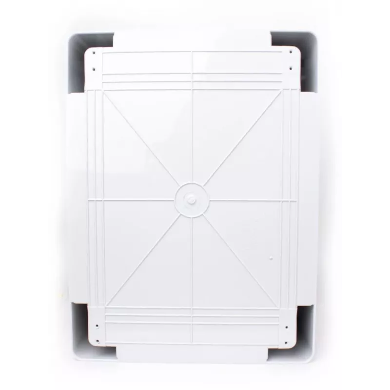 ADELID Elektros sadales kārba ABS IP65 300x400x170mm Gaiši pelēka RAL7035