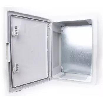 ADELID Elektros sadales kārba ABS IP65 300x400x170mm Gaiši pelēka RAL7035