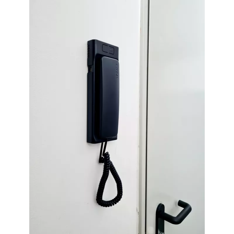 CYFRAL Baltic 5P Black 4,5,6-Wire Audio Intercom Handset
