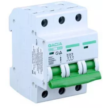 GACIA SB6L B 3P 50A 6kA Miniature Circuit Breaker MCB 3-Pole B-Curve 50A