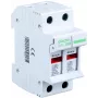 VCX Pro Drošinātāja pamatne 2-polu 32A 400V AC 10x38mm DIN sliede