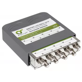 AXING SUMATOR DIGISAT QUAD+TV DQTC-104 Multiswitch 8 Satellite Inputs 1 Terrestrial Input 4 User Outputs