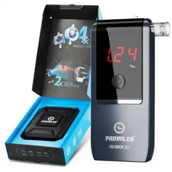 PROMILER iSOBER 30 Breathalyzer with Electrochemical Sensor