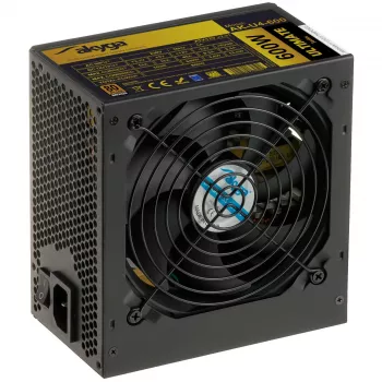 Akyga Ultimate AK-U4-600 600W ATX barošanas bloks 80 PLUS Bronze Active PFC 120mm ventilators